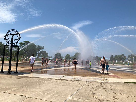 Whirlpool Compass Fountain